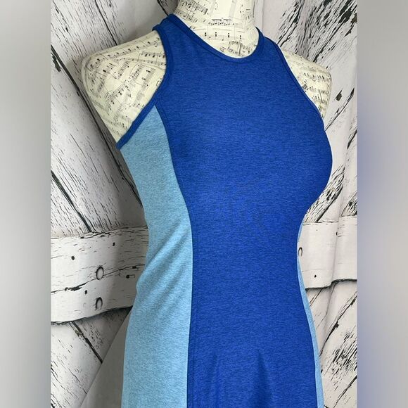 Outdoor Voices Athena Exercise Dress in OV Blue/Morning Blue S - Picture 2 of 6